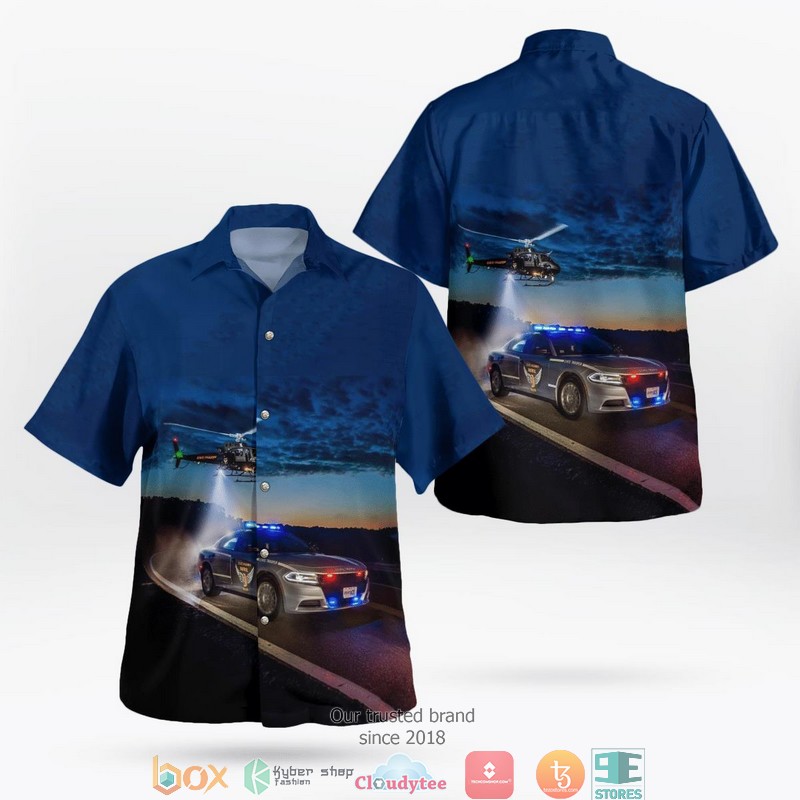 Ohio State Police Hawaii 3D Shirt 1 Ohio State Police Hawaii 3D Shirt