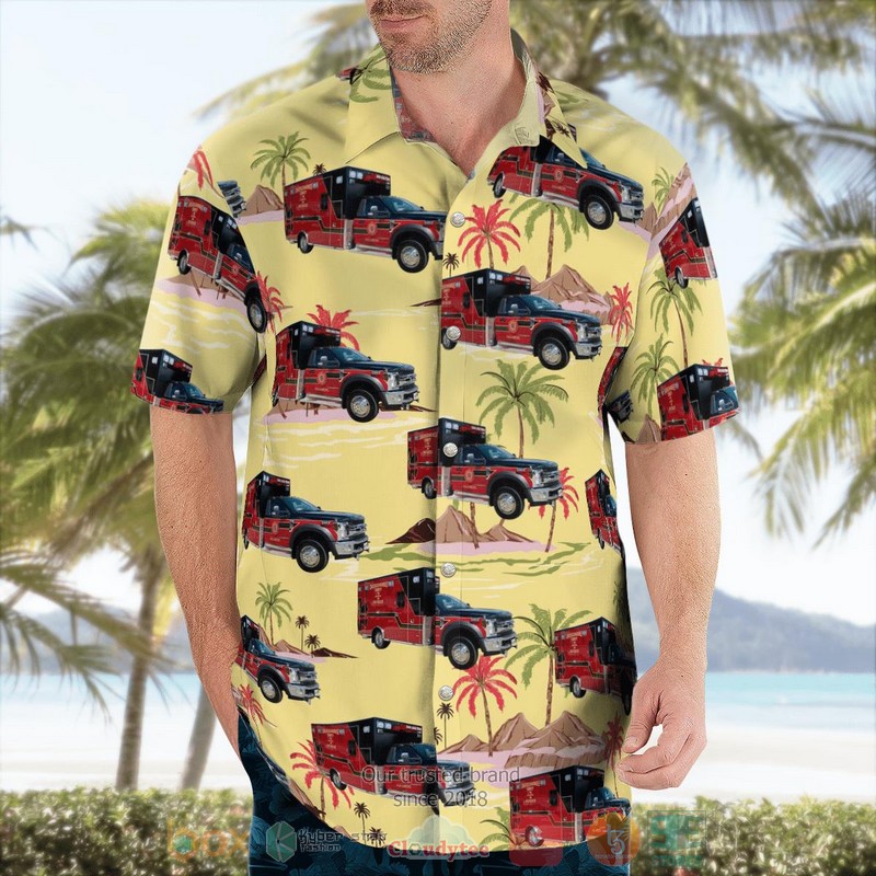 Okeechobee County Florida Okeechobee County Fire Rescue Hawaiian Shirt 1 2 3