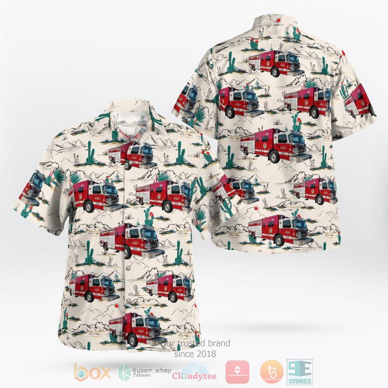 Oklahoma City Fire Department Hawaiian Shirt
