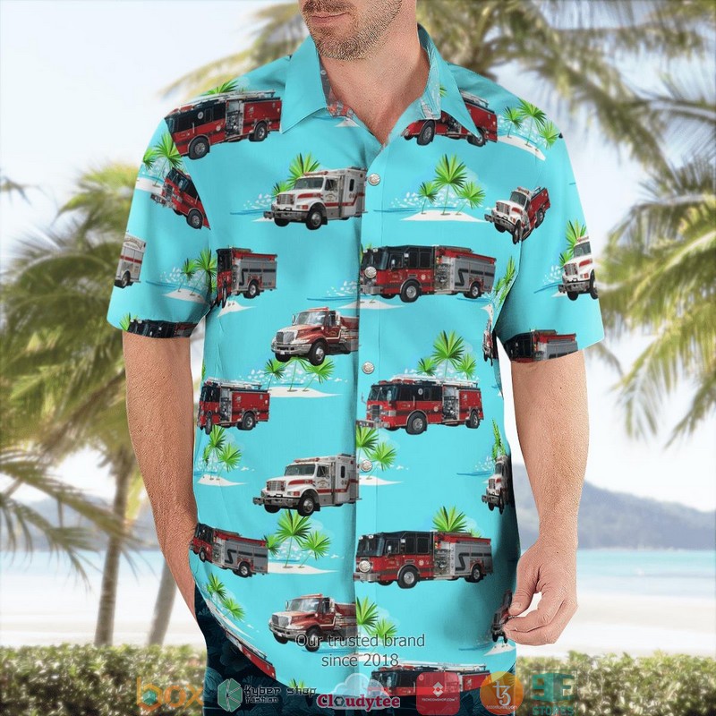 Oldham County Kentucky Ballardsville Fire and Rescue 3D Hawaii Shirt 3 Oldham County Kentucky Ballardsville Fire and Rescue 3D Hawaii Shirt 1 2