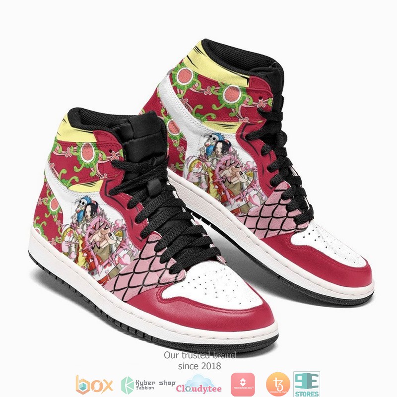 One Piece Boa Hancock Anime Air Jordan High Top Shoes 1