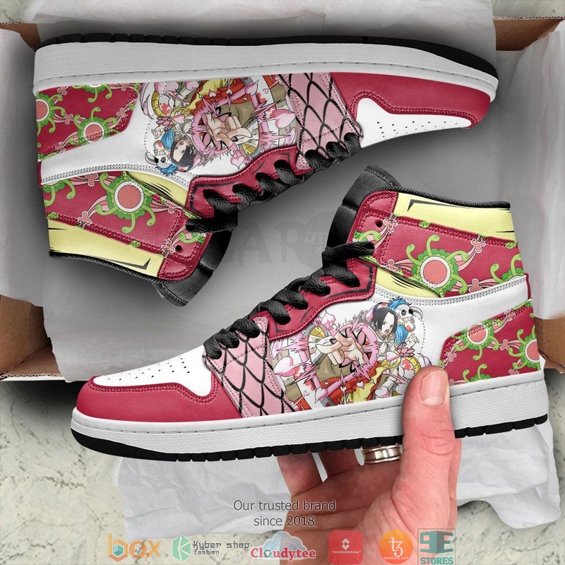 One Piece Boa Hancock Anime Air Jordan High Top Shoes 4 One Piece Boa Hancock Anime Air Jordan High Top Shoes 1 2 3