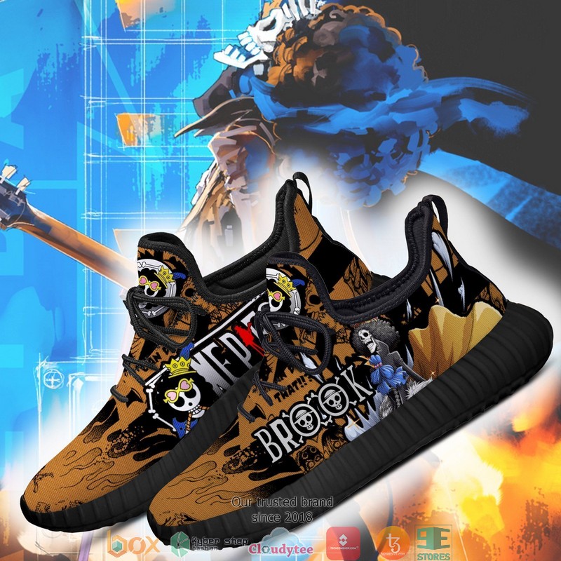 One Piece Brook Anime Reze Sneaker Shoes 1