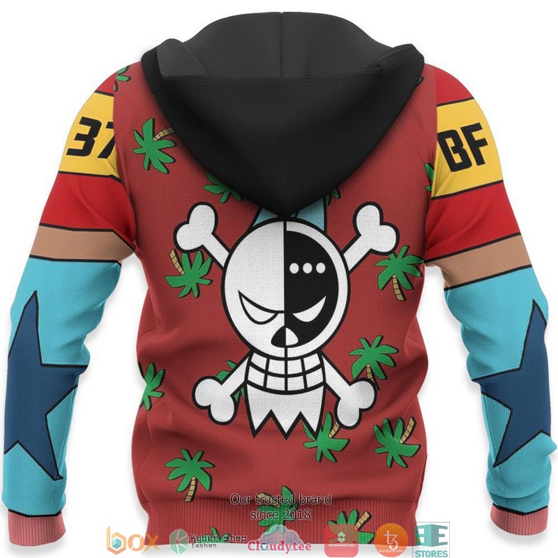 One Piece Franky One Piece Anime Merch 3D Shirt Bomber jacket 1 2 3 4