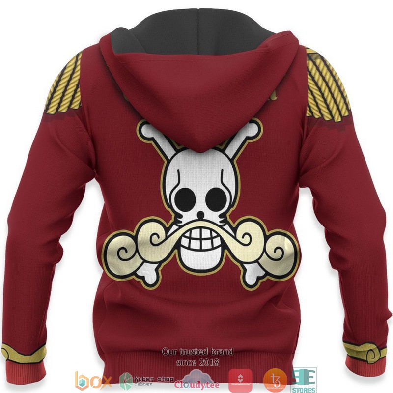One Piece Gol D Roger Costume Anime 3D Shirt Bomber jacket 1 2 3 4