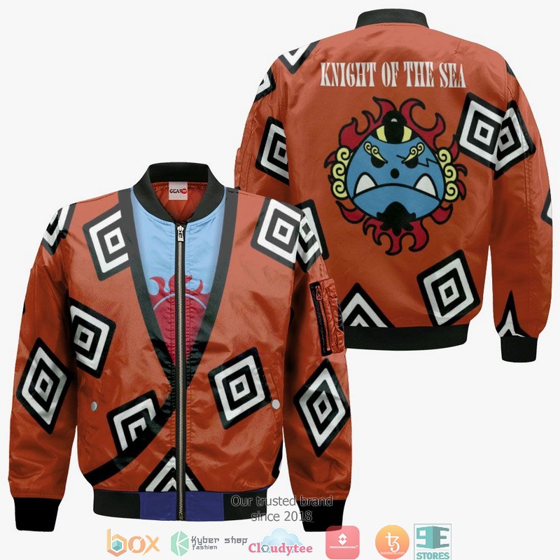 One Piece Jinbei Anime 3D Shirt, Bomber jacket 4 One Piece Jinbei Anime 3D Shirt Bomber jacket 1 2 3