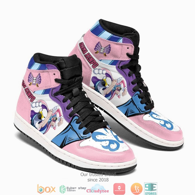 One Piece Mr 2 Bon Clay Anime Air Jordan High Top Shoes 1