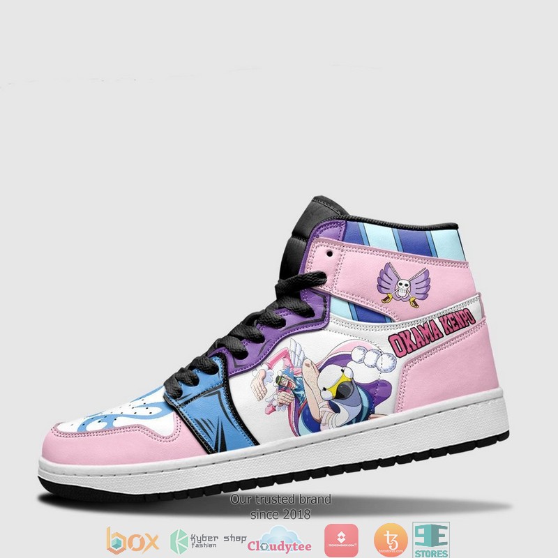 One Piece Mr 2 Bon Clay Anime Air Jordan High Top Shoes 3 One Piece Mr 2 Bon Clay Anime Air Jordan High Top Shoes 1 2