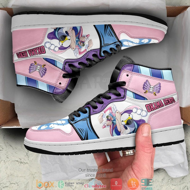 One Piece Mr 2 Bon Clay Anime Air Jordan High Top Shoes 4 One Piece Mr 2 Bon Clay Anime Air Jordan High Top Shoes 1 2 3