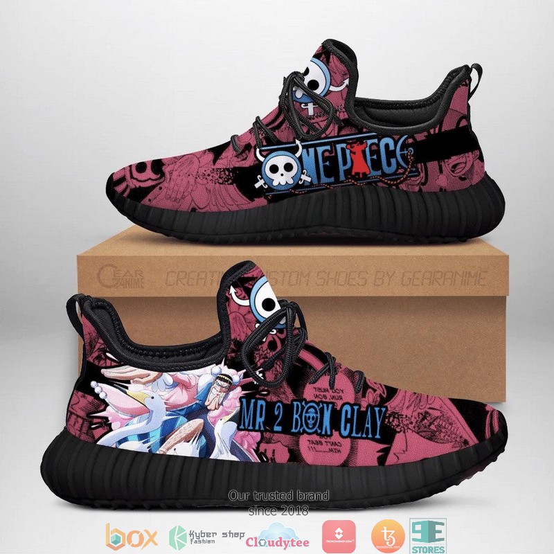 One Piece Mr 2 Bon Clay Anime Reze Sneaker Shoes
