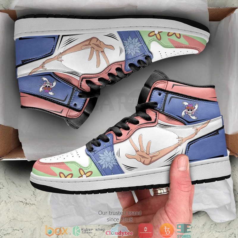 One Piece Nico Robin Anime Air Jordan High Top Shoes 1 2 3