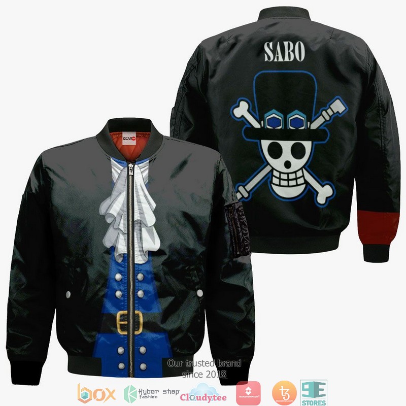 One Piece Sabo Anime 3D Shirt, Bomber jacket 4 One Piece Sabo Anime 3D Shirt Bomber jacket 1 2 3
