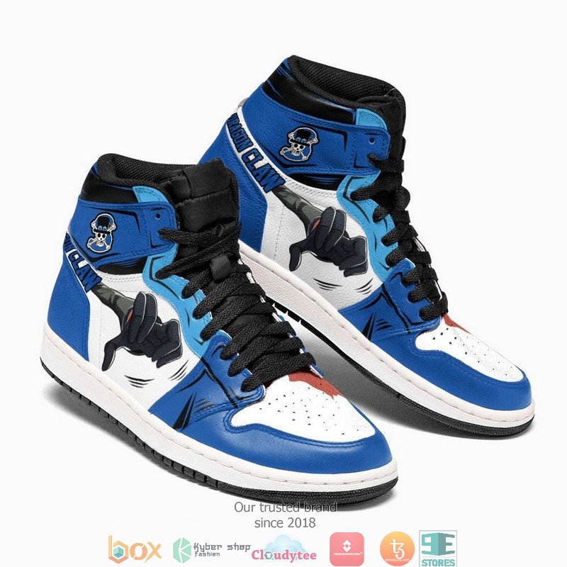 One Piece Sabo Dragon Claw Anime Air Jordan High Top Shoes 1