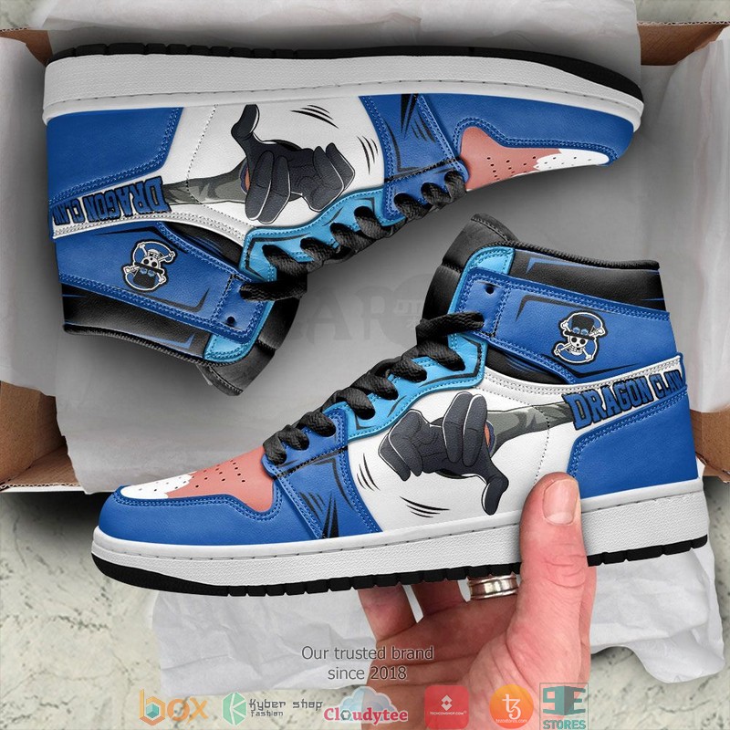 One Piece Sabo Dragon Claw Anime Air Jordan High Top Shoes 1 2 3