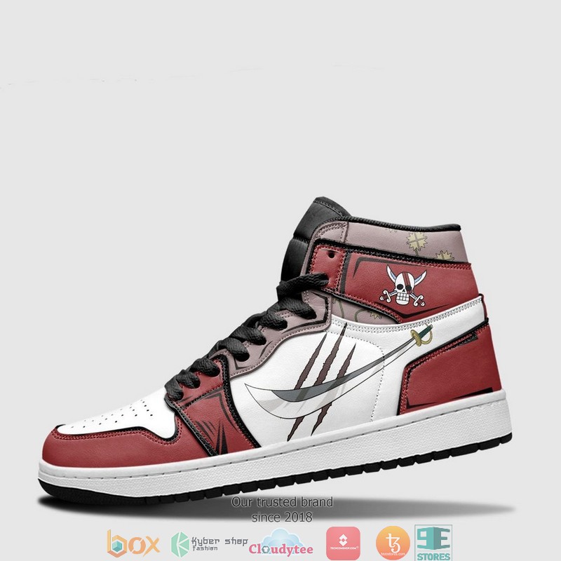 One Piece Shanks Sword Anime Air Jordan High Top Shoes 1 2