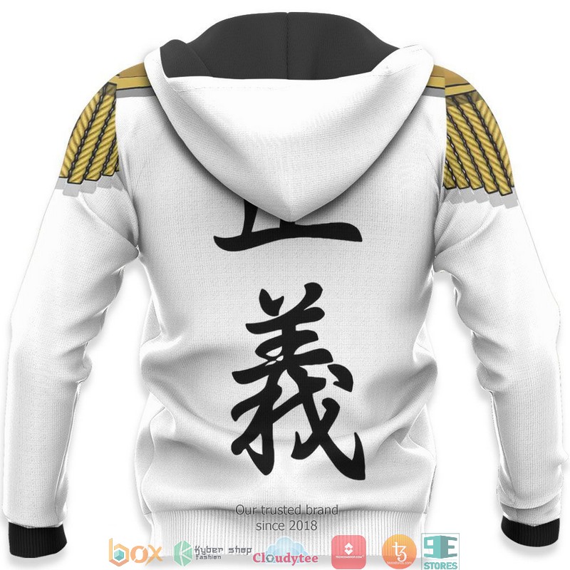One Piece Smoker Marine Anime 3D Shirt Bomber jacket 1 2 3 4