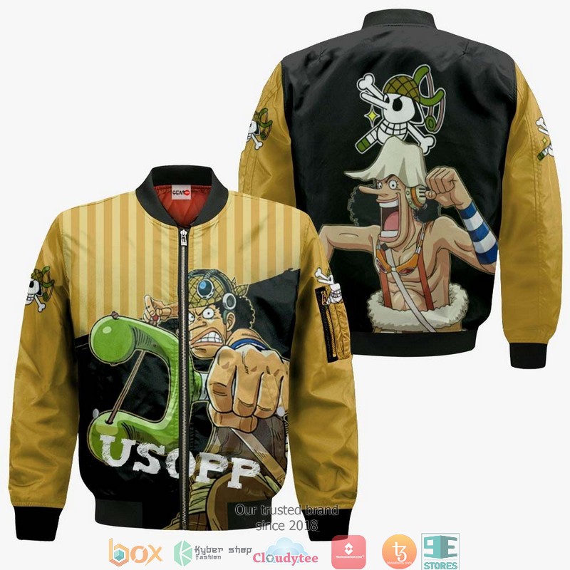 One Piece Usopp One Piece Anime 3D Shirt Bomber jacket 1 2 3
