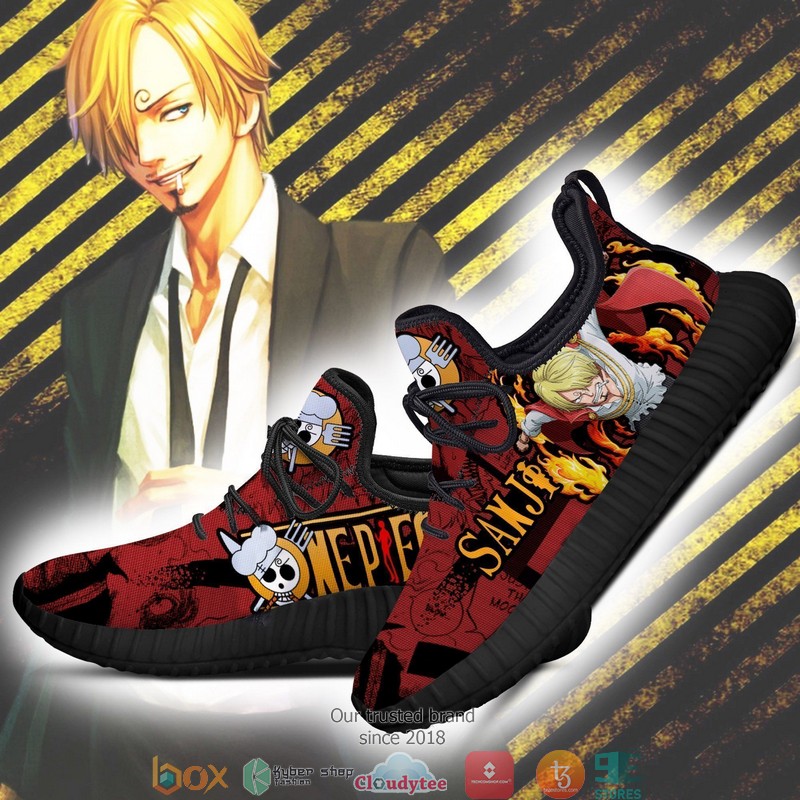 One Piece Vinsmoke Sanji Anime Reze Sneaker Shoes 1