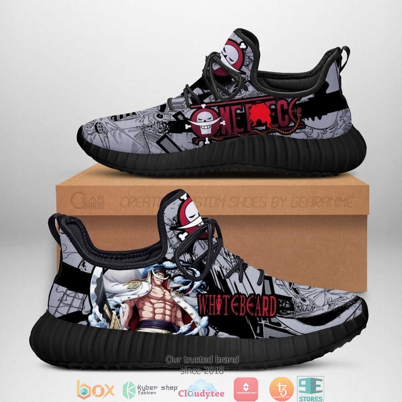 One Piece WhiteBeard Anime Reze Sneaker Shoes