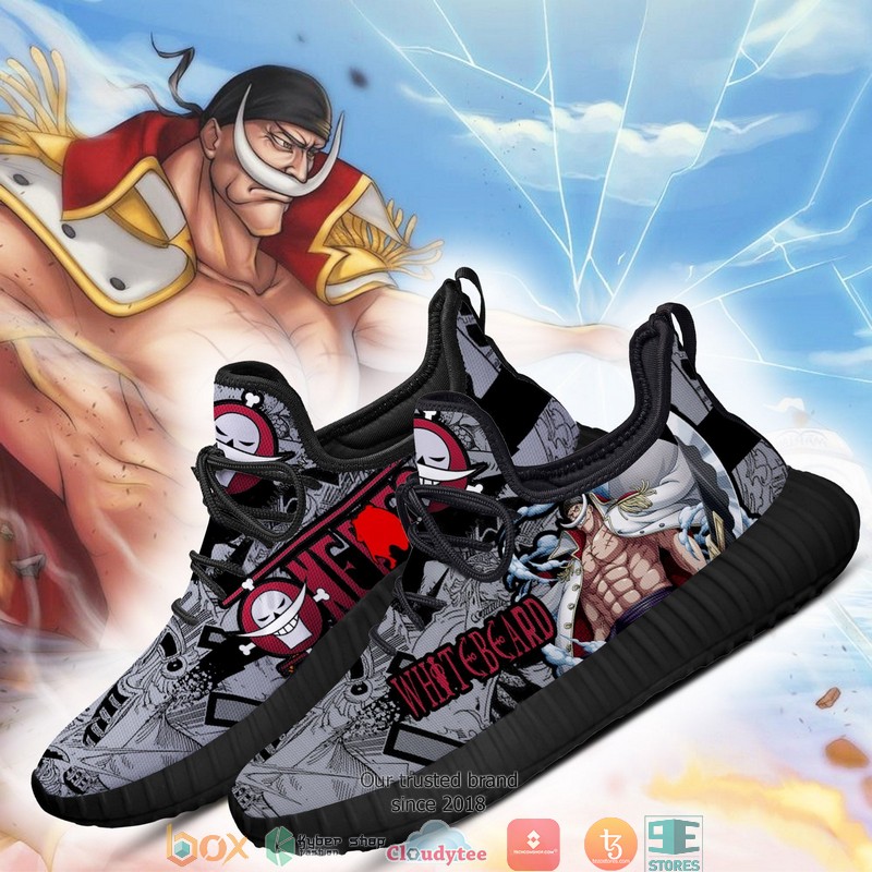 One Piece WhiteBeard Anime Reze Sneaker Shoes 4 One Piece WhiteBeard Anime Reze Sneaker Shoes 1 2 3