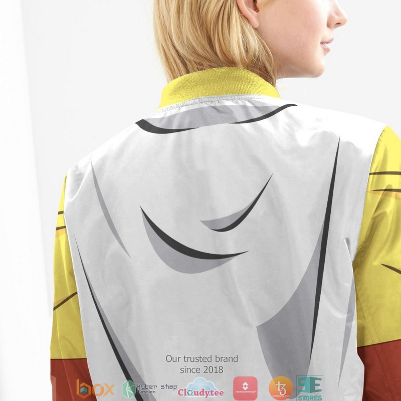 One Punch Bomber Jacket word3
