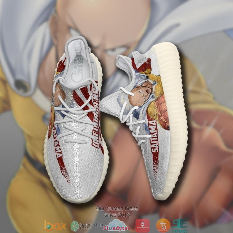 One Punch Man Saitama Anime Yeezy Sneaker Shoes 1