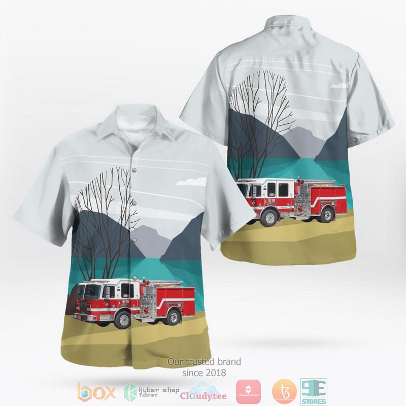 NEW Orange County California Orange County Fire Authority Station 19 - Lake Forest Hawaii Shirt word2