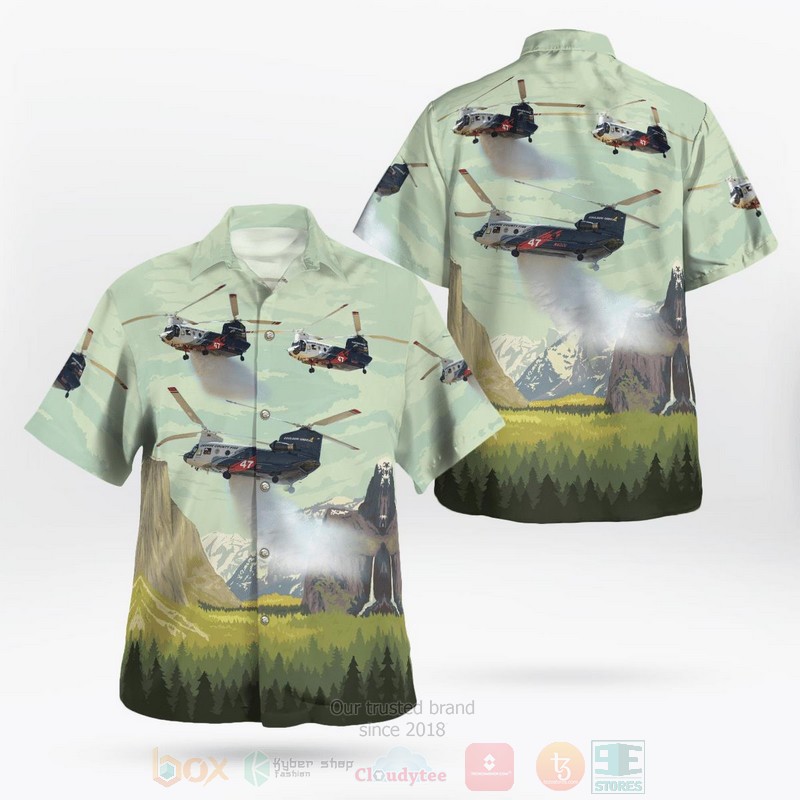 BEST Orange County Fire Boeing CH-47 Chinook 3D Aloha Shirt 1 Orange County Fire Boeing CH 47 Chinook Hawaiian Shirt