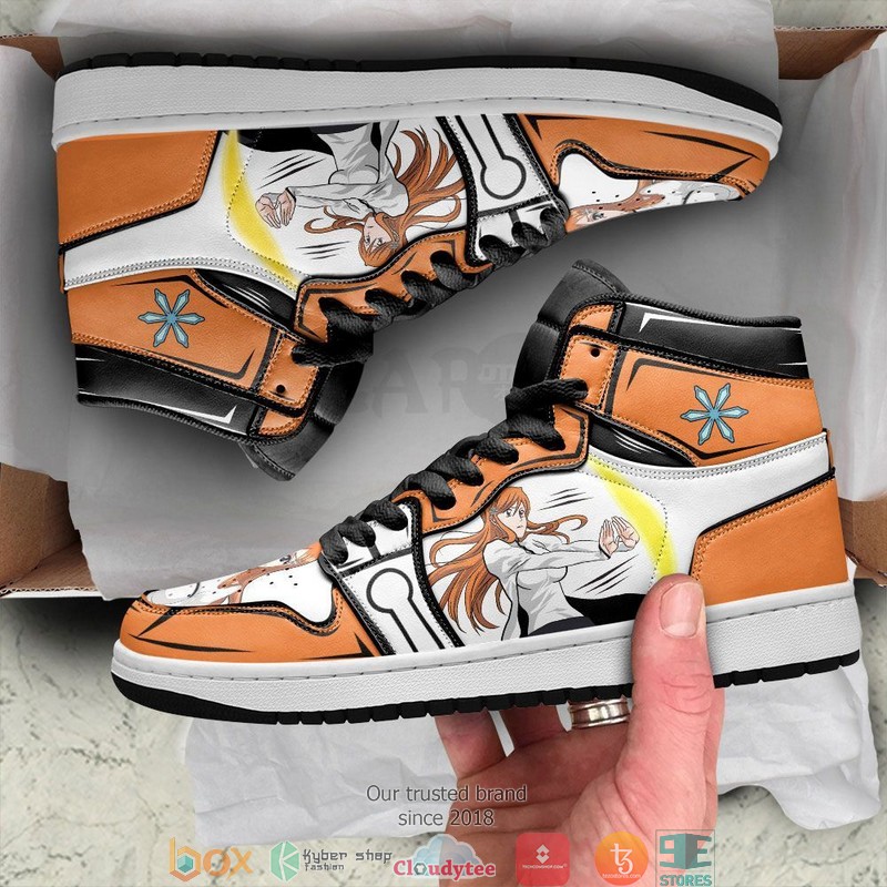 Orihime Inoue BL Anime Air Jordan High Top Shoes 4 Orihime Inoue BL Anime Air Jordan High Top Shoes 1 2 3