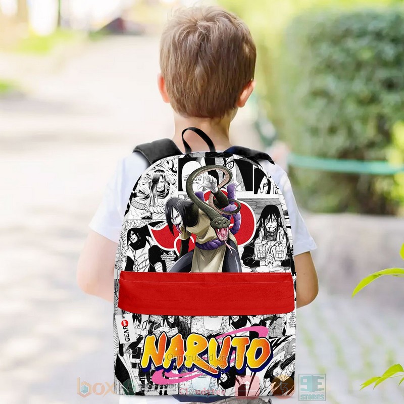 BEST Orochimaru Naruto Manga Mix Anime 3D Print Backpack 3 Orochimaru Naruto Anime Manga Backpack 1 2
