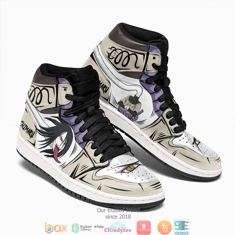 Orochimaru Snake NRT Anime Air Jordan High Top Shoes 1