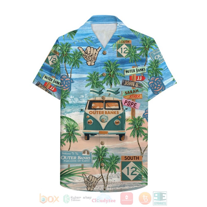 BEST Outer Banks 3D Aloha Shirt word2