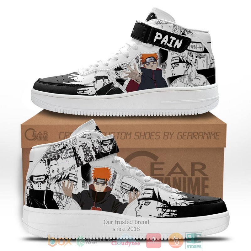 Pain Anime Mix Manga High Air Force Shoes