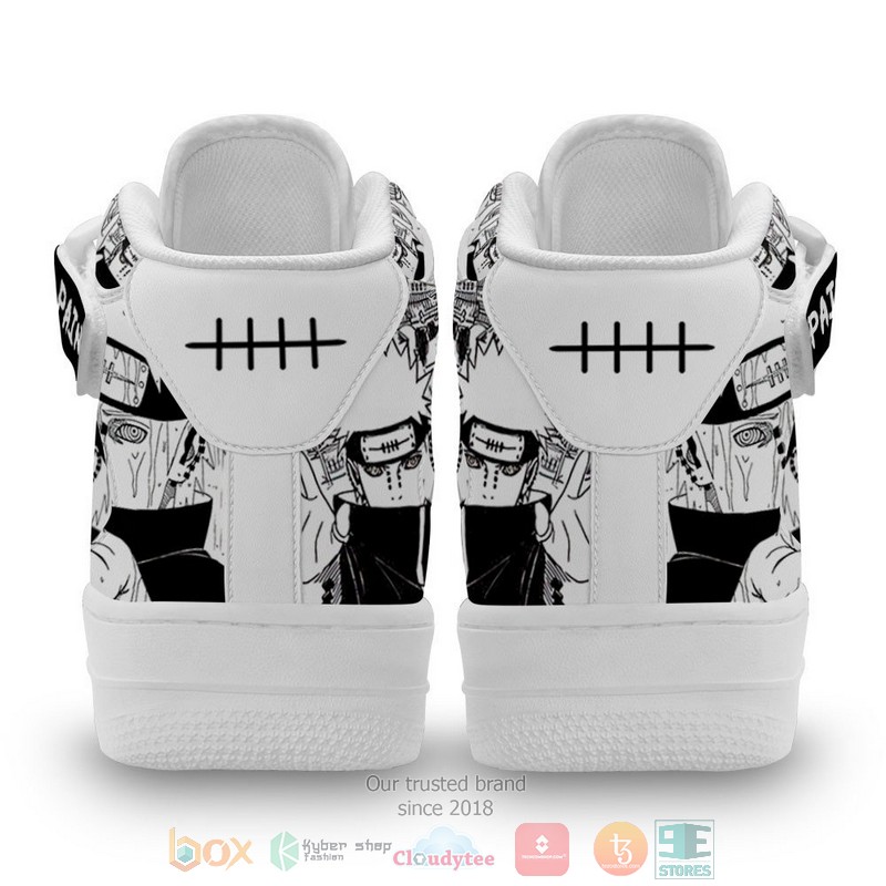 NEW Pain Anime Mix Manga High Top Air Force Shoes 3 Pain Anime Mix Manga High Air Force Shoes 1 2