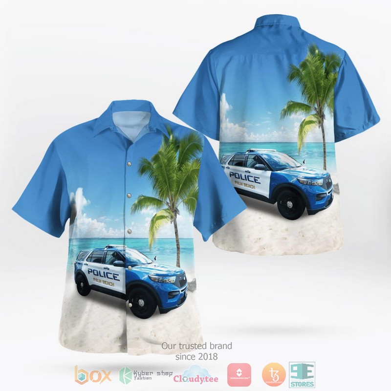 Palm Beach Florida Palm Beach Police Department Hawaiian Shirt 1 Palm Beach Florida Palm Beach Police Department Hawaiian Shirt word1