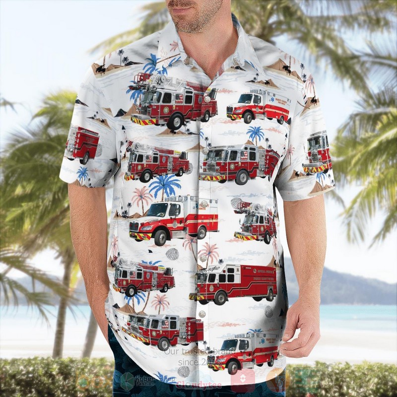 BEST Pasco County, Florida, Pasco County Fire Rescue 3D Aloha Shirt word2