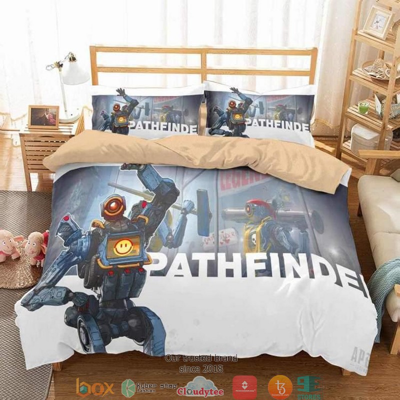 Pathfinder Apex Legends Duvet Cover Bedroom Set