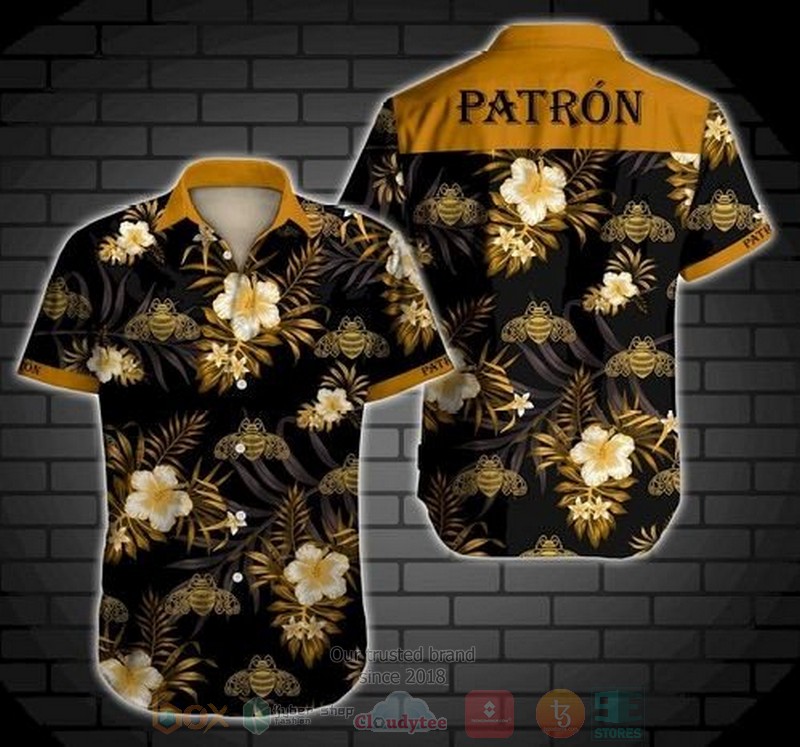 BEST Patron All Over Print Tropical Shirt 1 Patron Short Sleeve Hawaiian Shirt