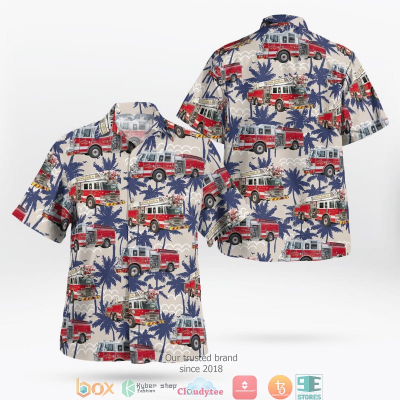 BEST Pennsylvania Newtown Square Fire Company Hawaii Shirt word3