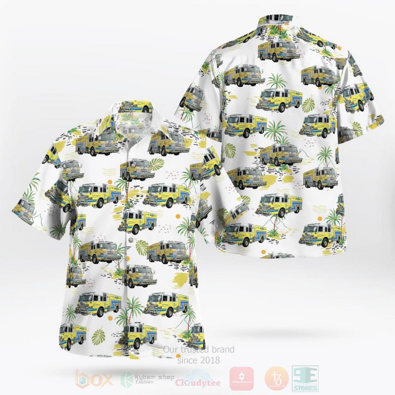 Pennsylvania Parkland Fire Company Hawaiian Shirt