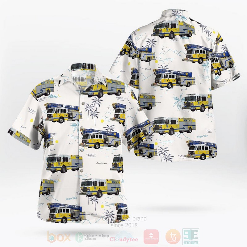 Pennsylvania Virginville Fire Company Hawaiian Shirt
