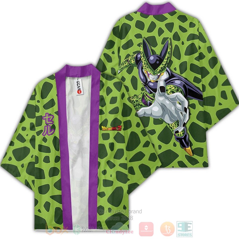 Perfect Cell Dragon Ball Z Anime Inspired Kimono