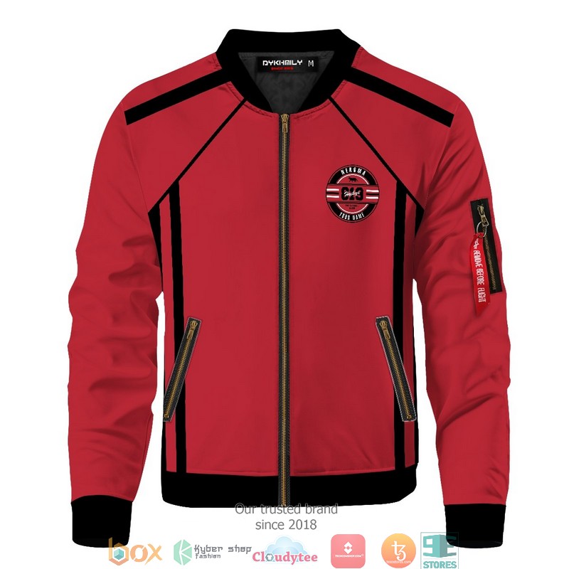 Personalized 819 Nekoma Bomber Jacket word1