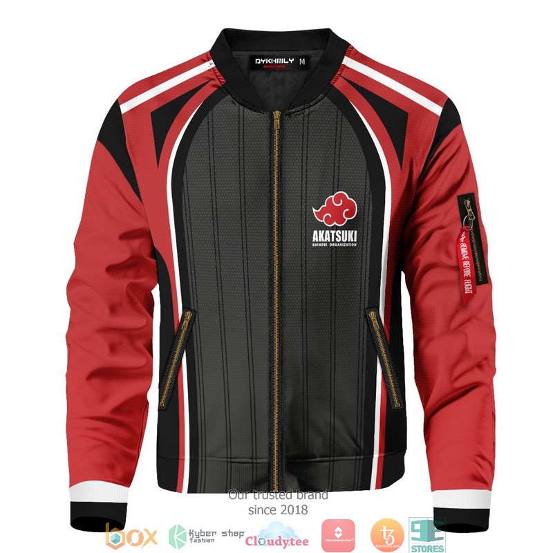Personalized Akatsuki Shinobi Bomber Jacket