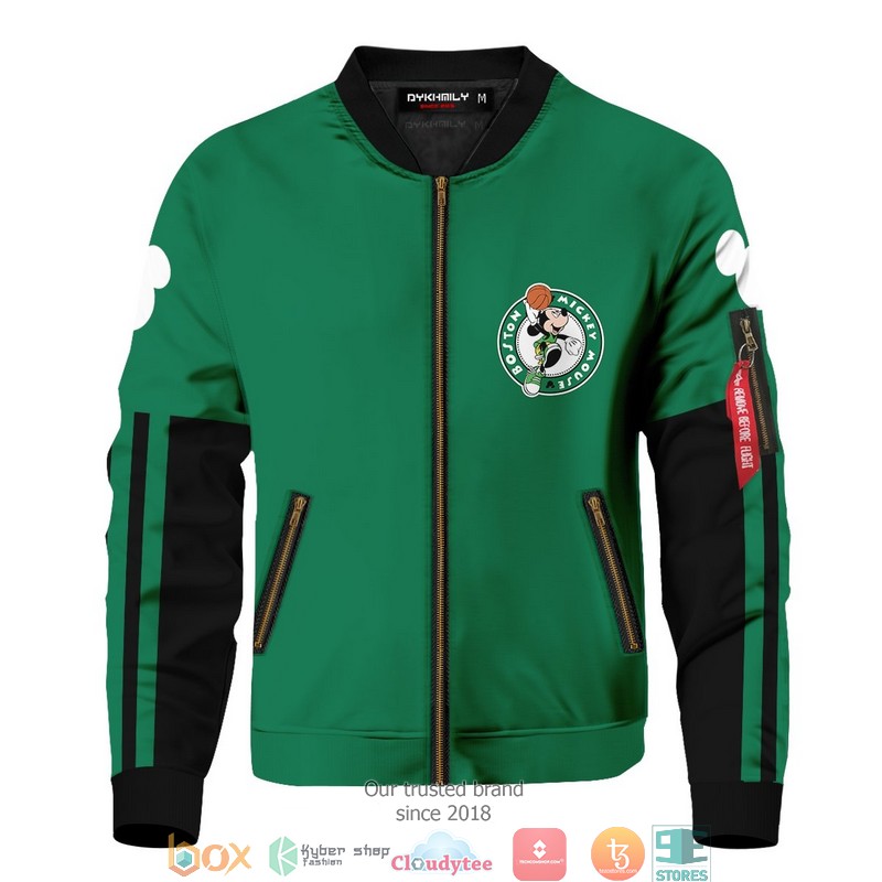 Personalized Boston Mouse Bomber Jacket word2