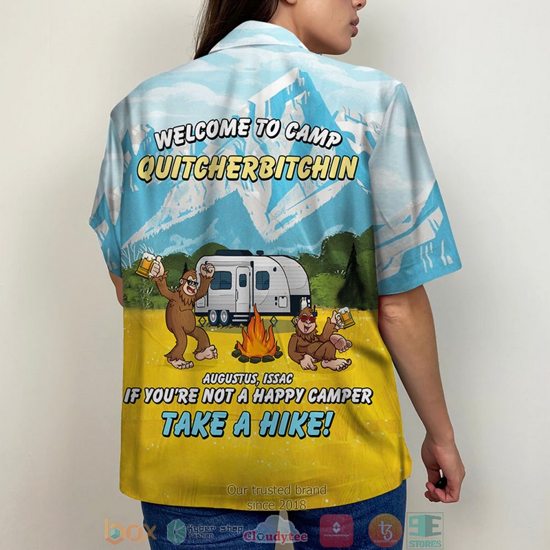 BEST Personalized Camping Bigfoot Welcome To Camp Custom Hawaii Shirt 3 BEST Personalized Camping Bigfoot Welcome To Camp Custom Hawaii Shirt word3