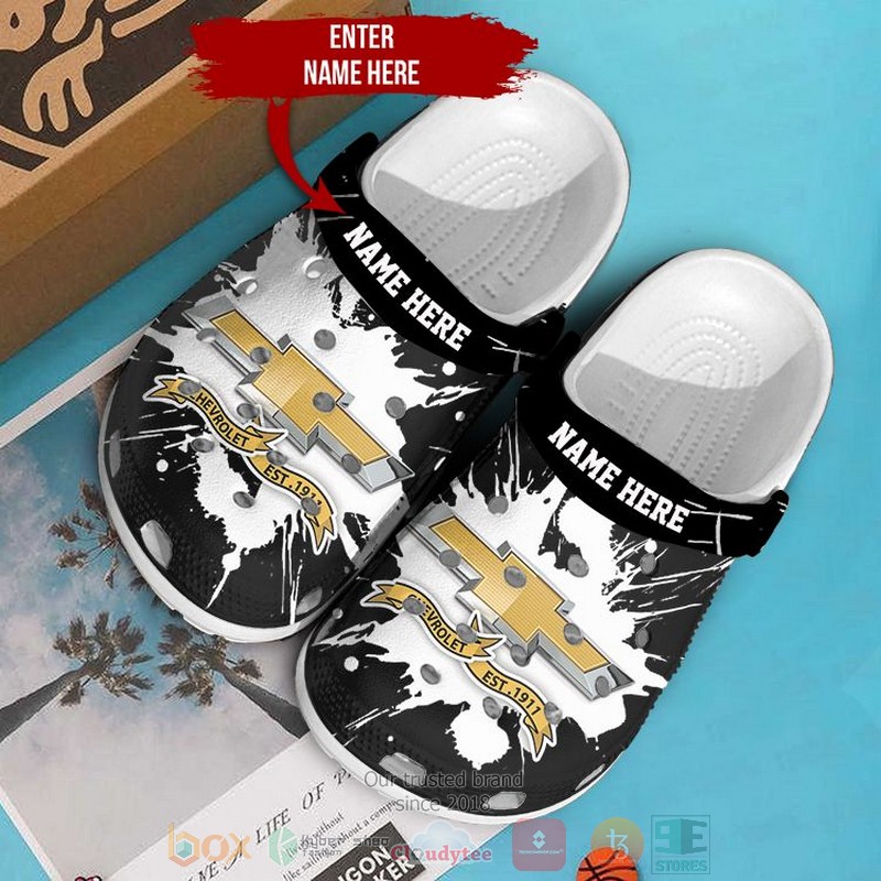 NEW Personalized Chevrolet custom crocs crocband shoes 3 NEW Personalized Chevrolet custom crocs crocband shoes word2