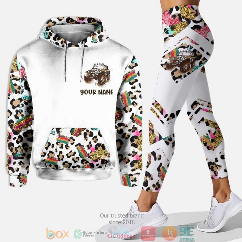 Personalized Glitter And Dirt Master Of Both Car Hoodie And Leggings word1