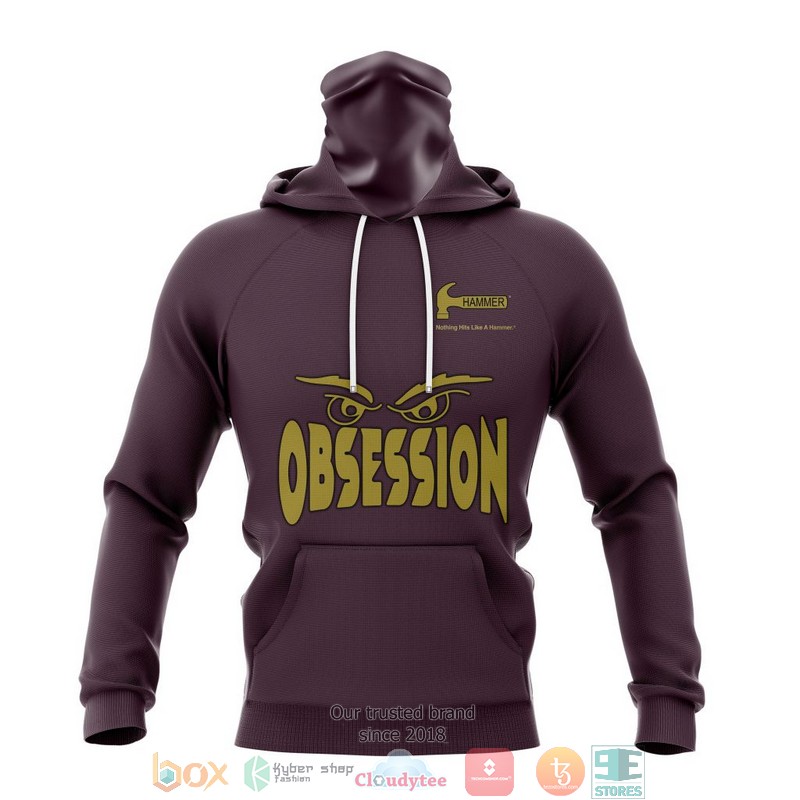 NEW Personalized Hammer Obsession Tour Bowling custom dark brown 3D hoodie, shirt 4 NEW Personalized Hammer Obsession Tour Bowling custom dark brown 3D hoodie, shirt word2