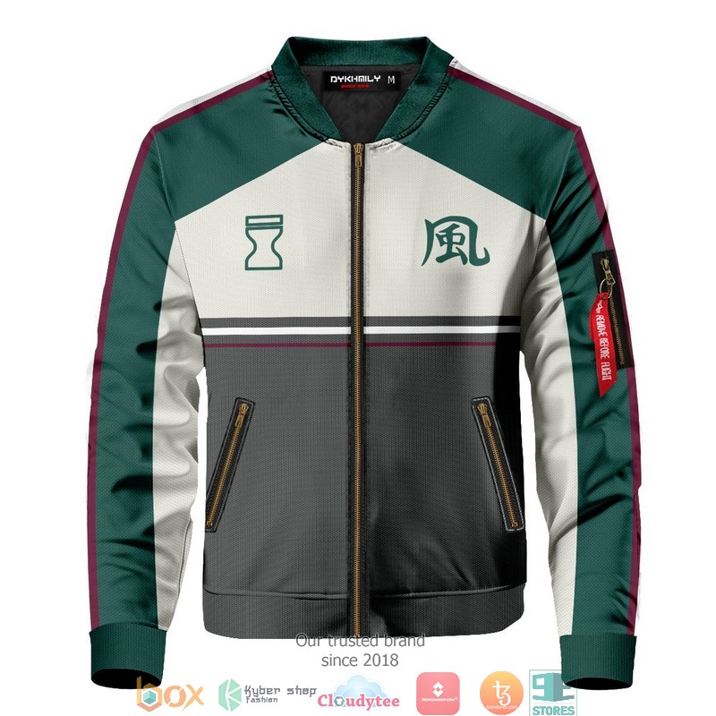Personalized Hidden Sand Kazekage Bomber Jacket word2